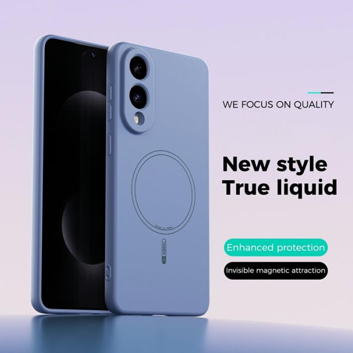 ABEEL - ABEEL Samsung Galaxy S25 Edge Skal MagSafe Sky Blue