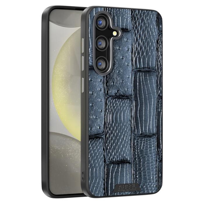 ABEEL - ABEEL Samsung Galaxy S25 FE Skal MagSafe Beast Textur Blå