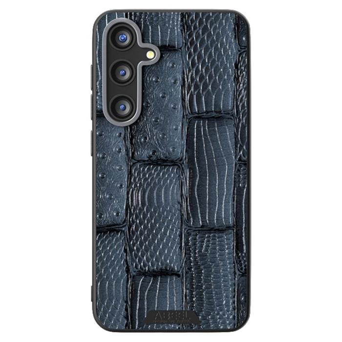 ABEEL - ABEEL Samsung Galaxy S25 FE Skal MagSafe Beast Textur Blå