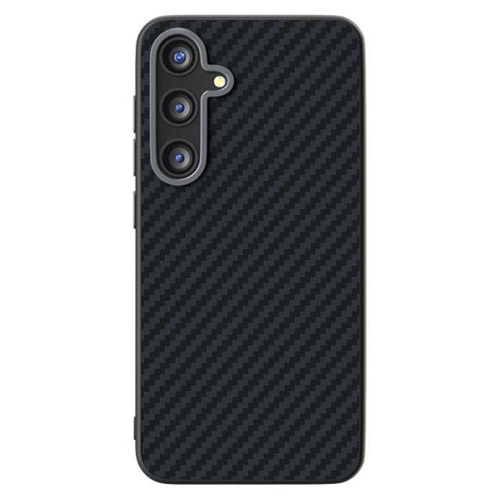 ABEEL - ABEEL Samsung Galaxy S25 FE Skal MagSafe Kolfiber Svart