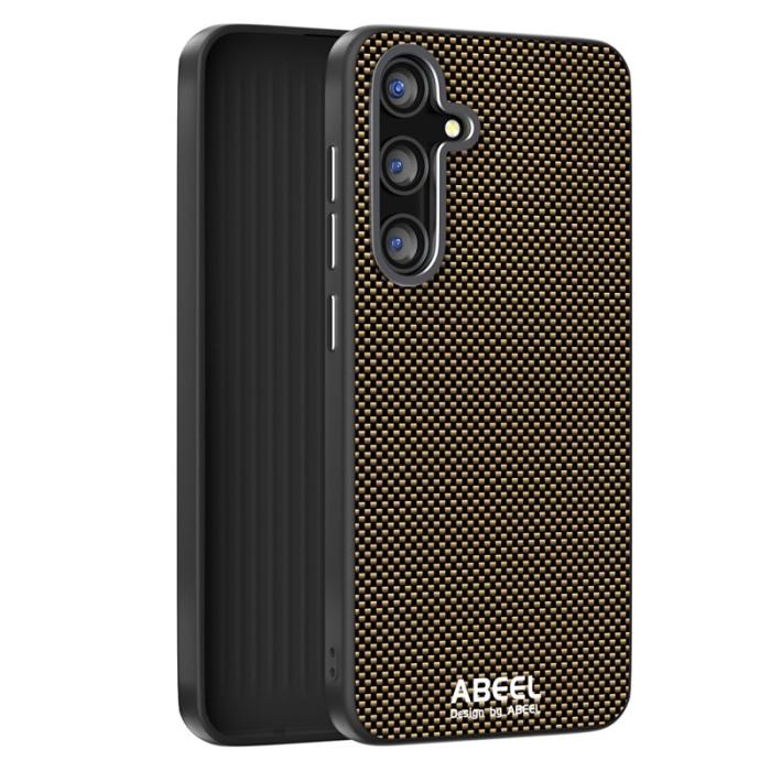 ABEEL - ABEEL Samsung Galaxy S25 FE Skal MagSafe Kompatibel Guld