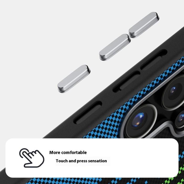 ABEEL - ABEEL Samsung Galaxy S25 FE Skal MagSafe Kompatibel Svart