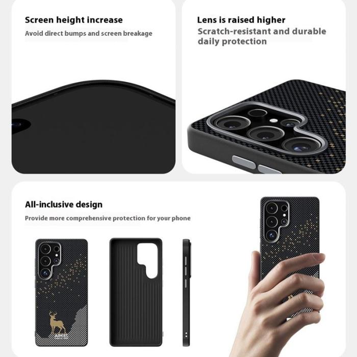 ABEEL - ABEEL Samsung Galaxy S25 FE Skal MagSafe Ultra Slim - Deer