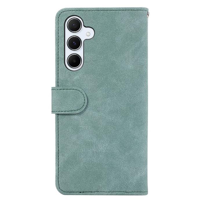 ABEEL - ABEEL Samsung Galaxy S25+ / S24+ Skal PU Läder RFID Baby Blue