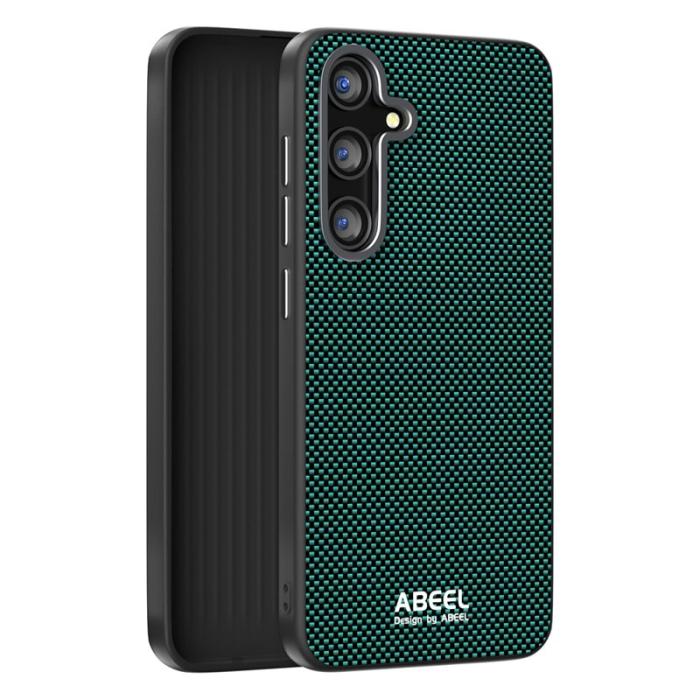 ABEEL - ABEEL Samsung Galaxy S25 Skal MagSafe Kompatibel Grön