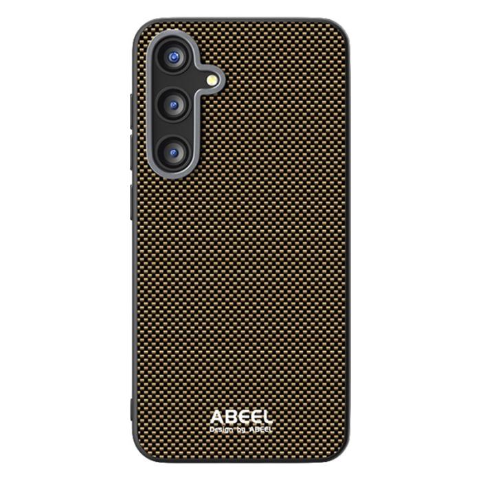 ABEEL - ABEEL Samsung Galaxy S25 Skal MagSafe Kompatibel Guld