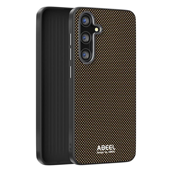 ABEEL - ABEEL Samsung Galaxy S25 Skal MagSafe Kompatibel Guld