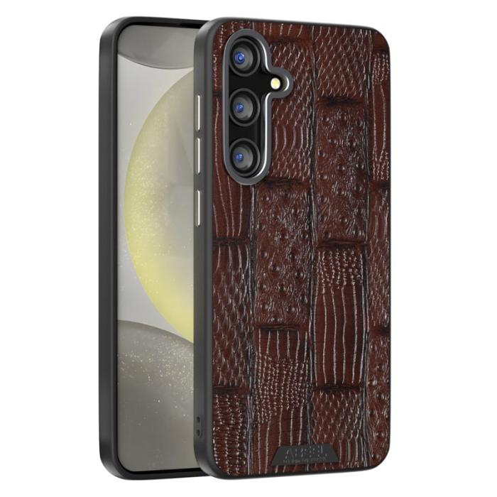 ABEEL - ABEEL Samsung Galaxy S25 Skal MagSafe Kompatibel Kaffe