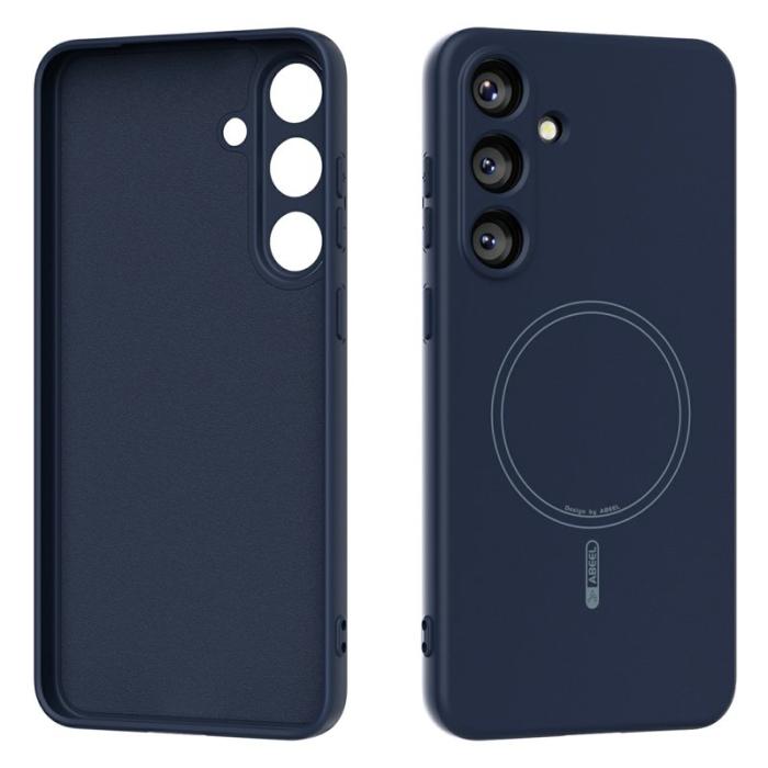 ABEEL - ABEEL Samsung Galaxy S25+ Skal MagSafe Kompatibel Mörkblå