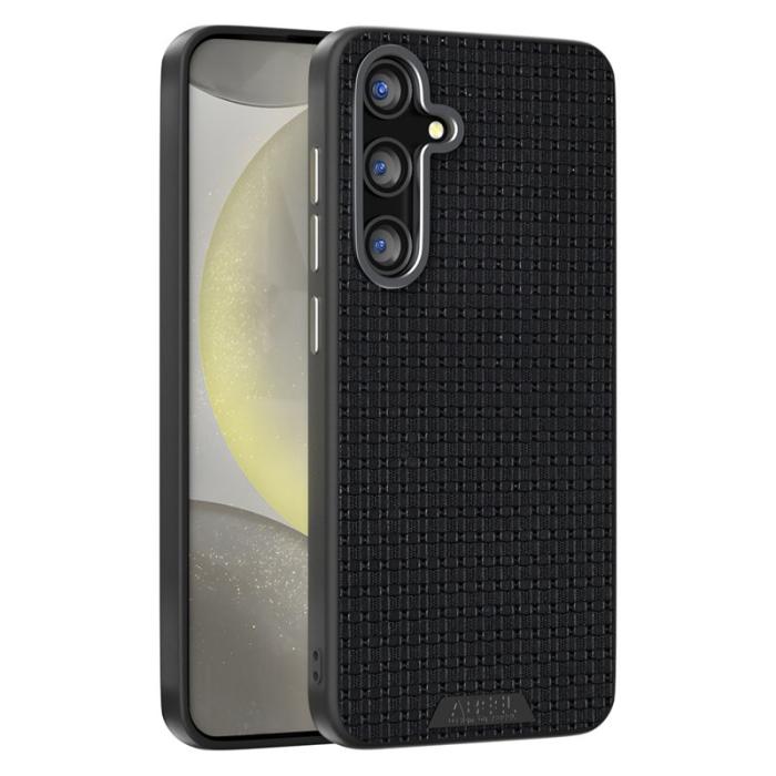 ABEEL - ABEEL Samsung Galaxy S25 Skal MagSafe Texturerad Svart