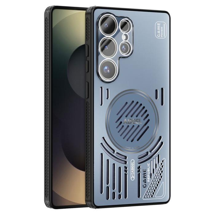 ABEEL - ABEEL Samsung Galaxy S25 Ultra Skal Aluminium Blå