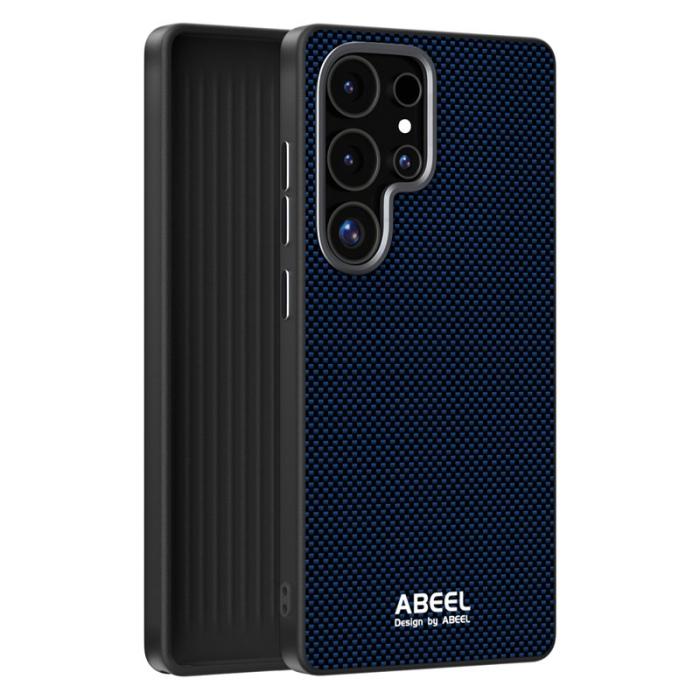 ABEEL - ABEEL Samsung Galaxy S25 Ultra Skal MagSafe Kompatibel Blå