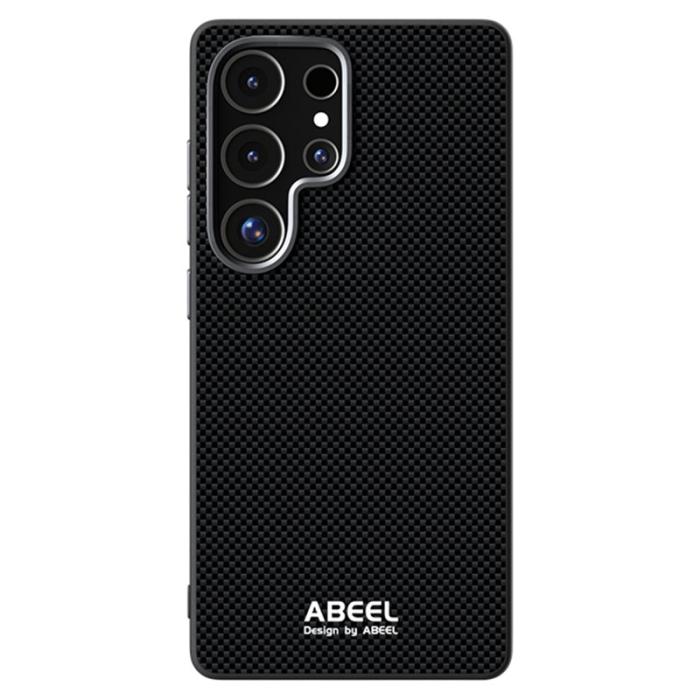 ABEEL - ABEEL Samsung Galaxy S25 Ultra Skal MagSafe Kompatibel Svart