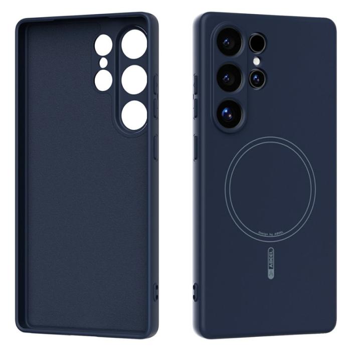 ABEEL - ABEEL Samsung Galaxy S25 Ultra Skal MagSafe Mörkblå