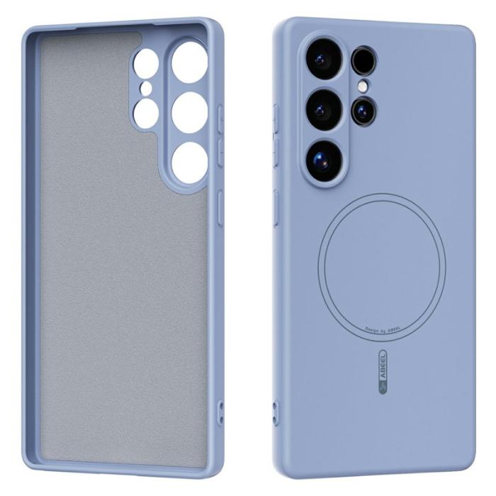 ABEEL - ABEEL Samsung Galaxy S25 Ultra Skal MagSafe Sky Blue