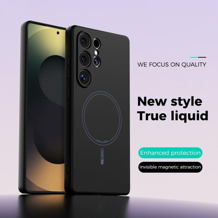 ABEEL - ABEEL Samsung Galaxy S25 Ultra Skal MagSafe Svart