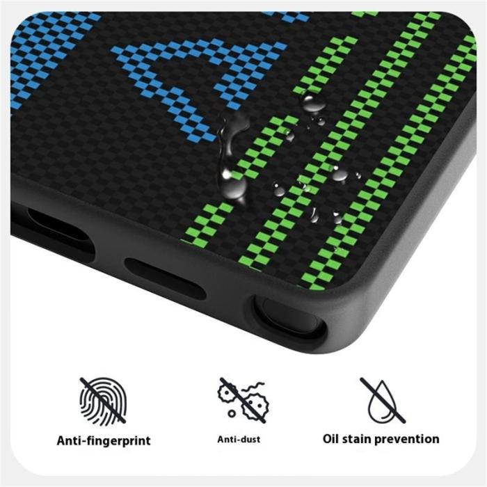 ABEEL - ABEEL Samsung Galaxy S25 Ultra Skal MagSafe Tryckt PC TPU Läder