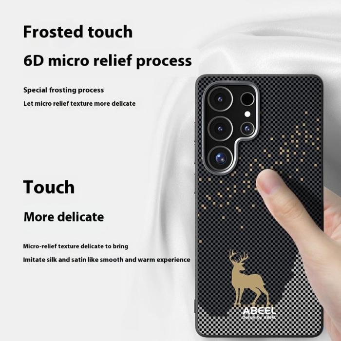 ABEEL - ABEEL Samsung Galaxy S25 Ultra Skal MagSafe Ultra Slim Deer