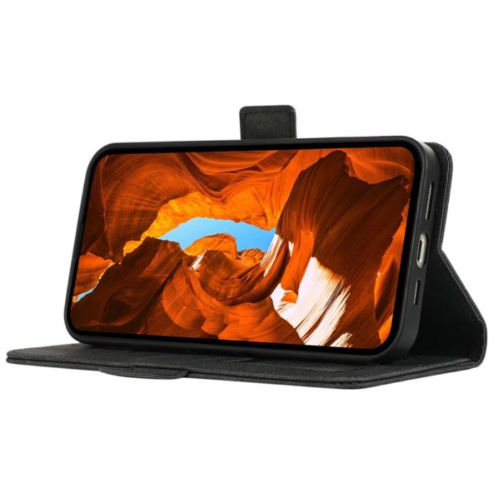 ABEEL - ABEEL Samsung Galaxy S26 Pro Fodral PU Läder Svart