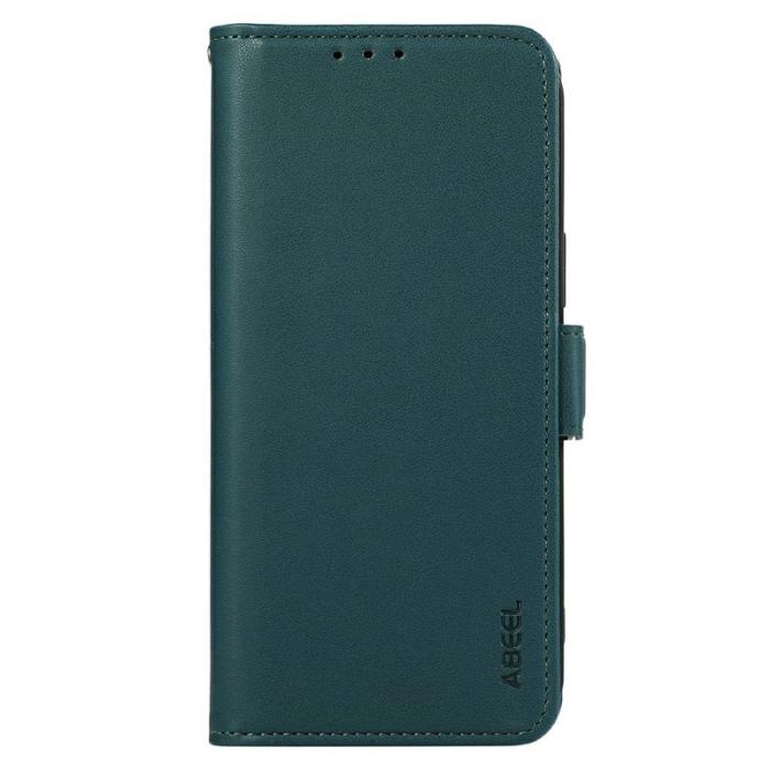 ABEEL - ABEEL Samsung Galaxy S26 Pro Skal Läder med RFID Skydd - Grön