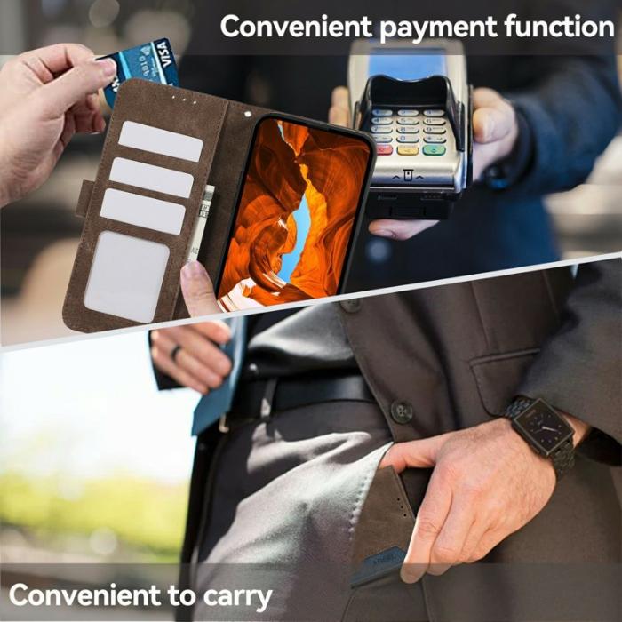 ABEEL - ABEEL Samsung Galaxy XCover7 Pro Fodral RFID Skydd Brun