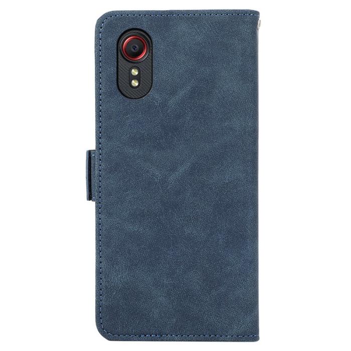 ABEEL - ABEEL Samsung Galaxy Xcover7 Skal med Magnetisk Stängning Blå