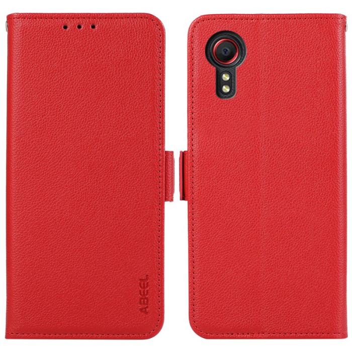 ABEEL - ABEEL Samsung Galaxy Xcover7 Skal RFID Blockering Röd