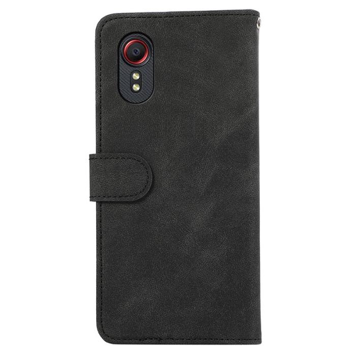 ABEEL - ABEEL Samsung Galaxy Xcover 5 Fodral Läder Wallet RFID Svart