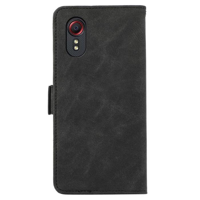ABEEL - ABEEL Samsung Galaxy Xcover 5 Fodral RFID Blocker Läder Svart