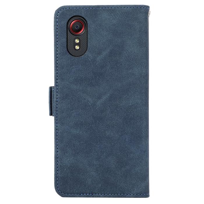 ABEEL - ABEEL Samsung Galaxy Xcover 5 Fodral RFID Läder Blå