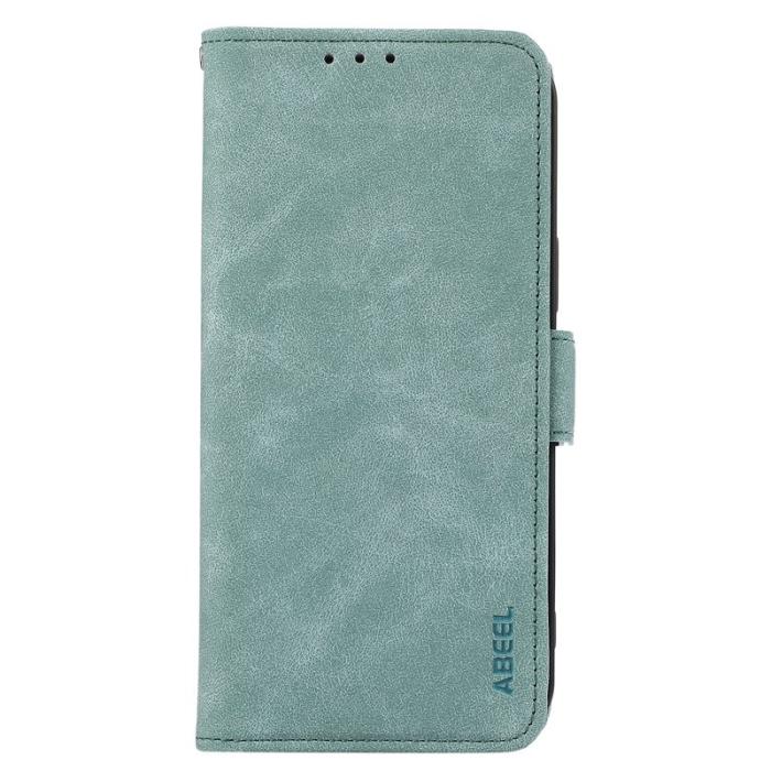 ABEEL - ABEEL Samsung Galaxy Xcover 5 Skal RFID Skydd Läder - Baby Blue