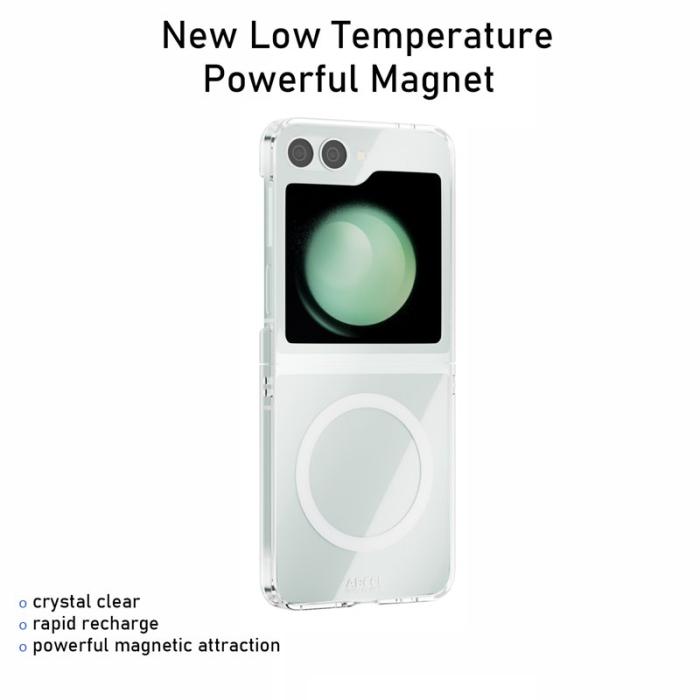 ABEEL - ABEEL Samsung Galaxy Z Flip5 5G Skal Klar PC Anti Scratch