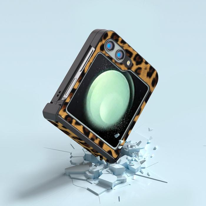 ABEEL - ABEEL Samsung Galaxy Z Flip5 Fodral Anti-Shock Guld