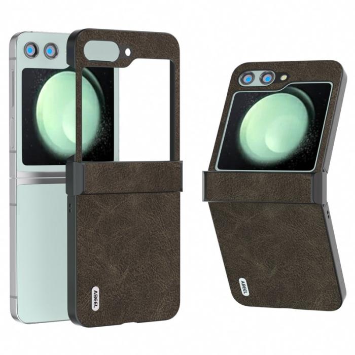 ABEEL - ABEEL Samsung Galaxy Z Flip5 Fodral Hinge Design Khaki