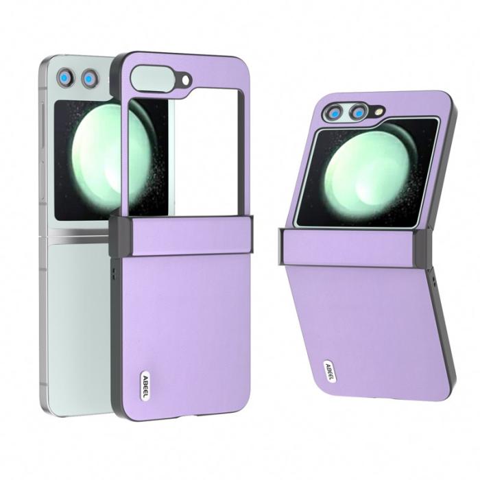 ABEEL - ABEEL Samsung Galaxy Z Flip5 Fodral Hinge Design Lila