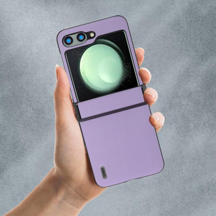 ABEEL - ABEEL Samsung Galaxy Z Flip5 Fodral Hinge Design Lila