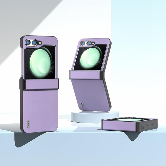 ABEEL - ABEEL Samsung Galaxy Z Flip5 Fodral Hinge Design Lila