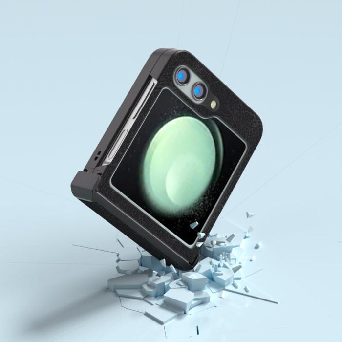 ABEEL - ABEEL Samsung Galaxy Z Flip5 Fodral Hinge Design Svart