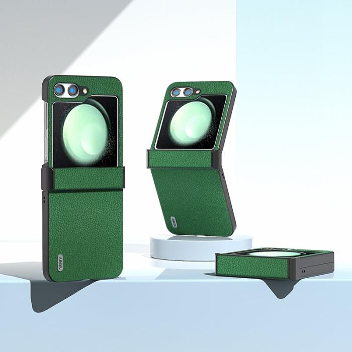ABEEL - ABEEL Samsung Galaxy Z Flip5 Fodral Hinge Skydd Grön