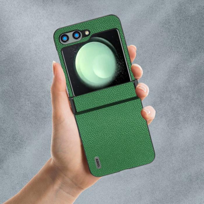 ABEEL - ABEEL Samsung Galaxy Z Flip5 Fodral Hinge Skydd Grön