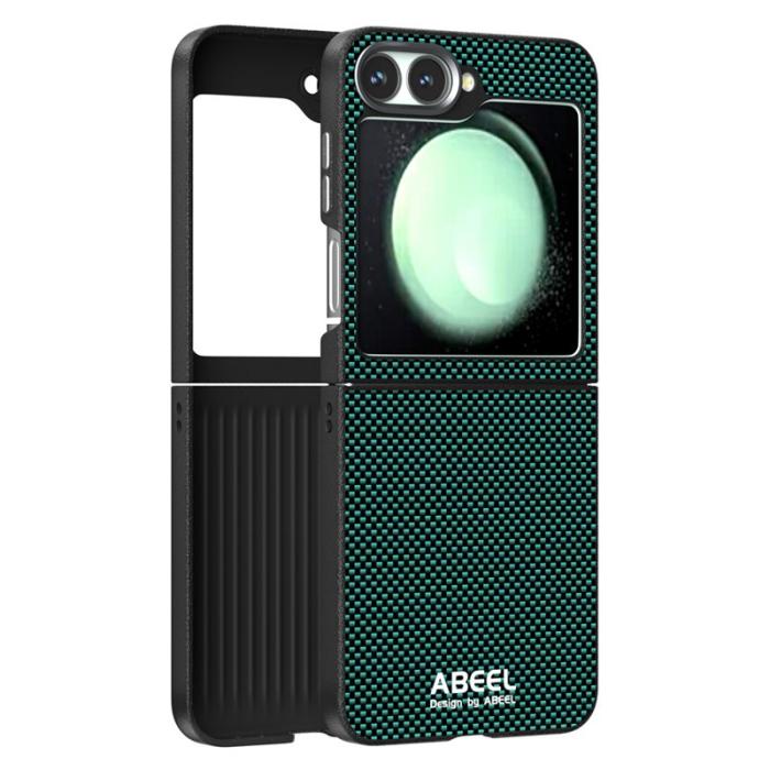 ABEEL - ABEEL Samsung Galaxy Z Flip5 Fodral MagSafe Grön