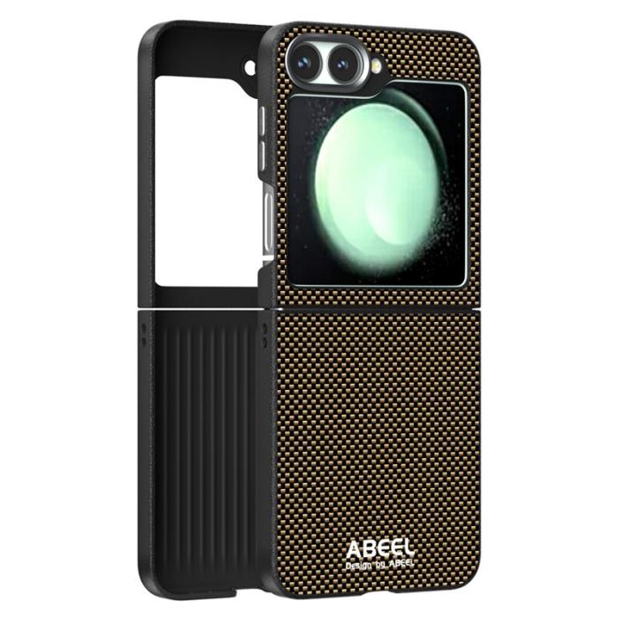 ABEEL - ABEEL Samsung Galaxy Z Flip5 Fodral MagSafe Guld