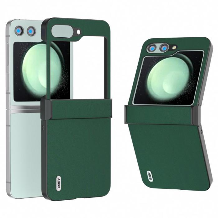 ABEEL - ABEEL Samsung Galaxy Z Flip5 Fodral Silky Touch Grön