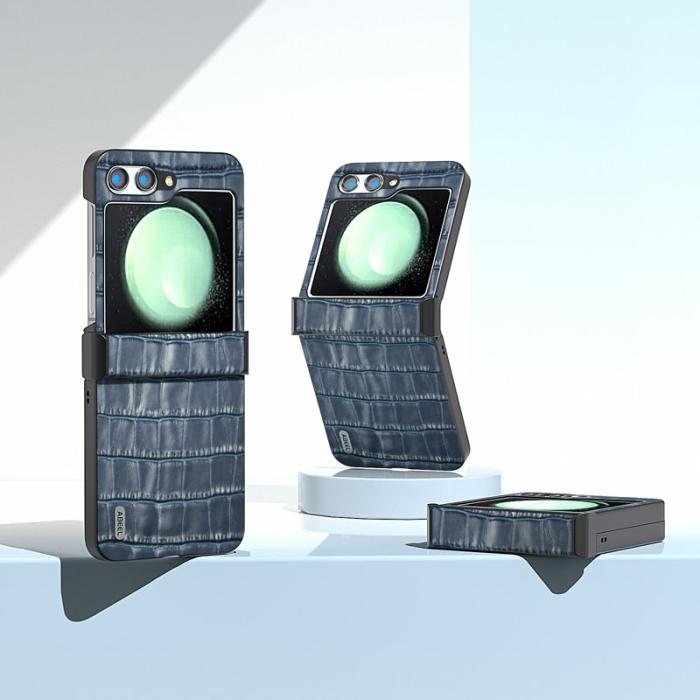 ABEEL - ABEEL Samsung Galaxy Z Flip5 Hinge Protection Fodral Blå