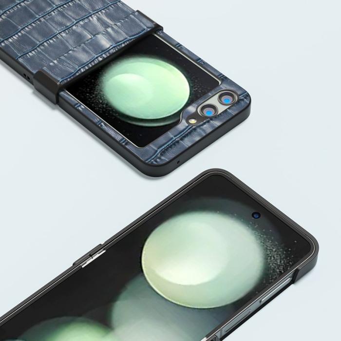 ABEEL - ABEEL Samsung Galaxy Z Flip5 Hinge Protection Fodral Blå