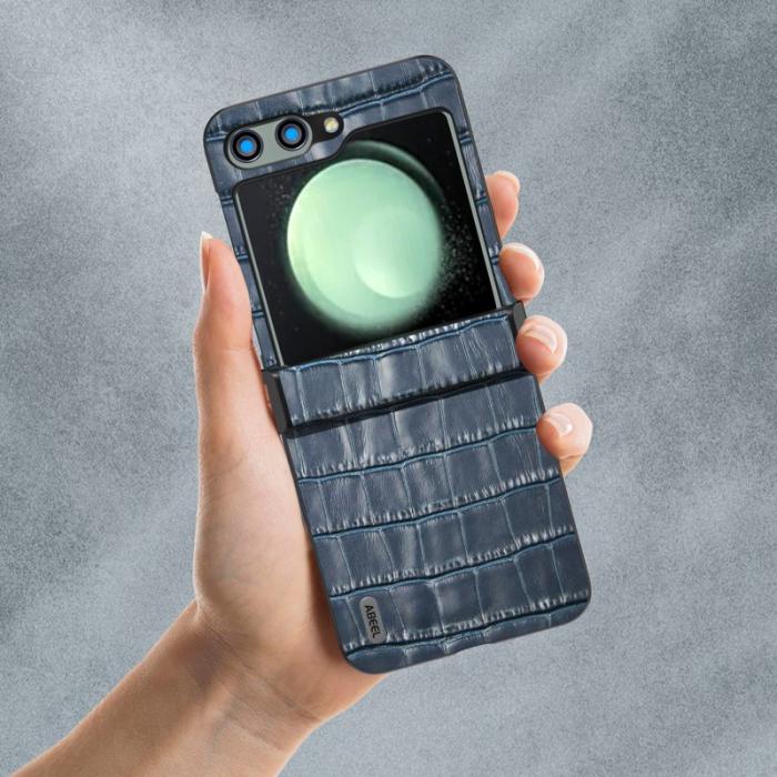 ABEEL - ABEEL Samsung Galaxy Z Flip5 Hinge Protection Fodral Blå