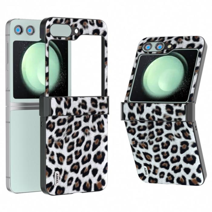 ABEEL - ABEEL Samsung Galaxy Z Flip5 Skal Anti-Shock Hinge Silver