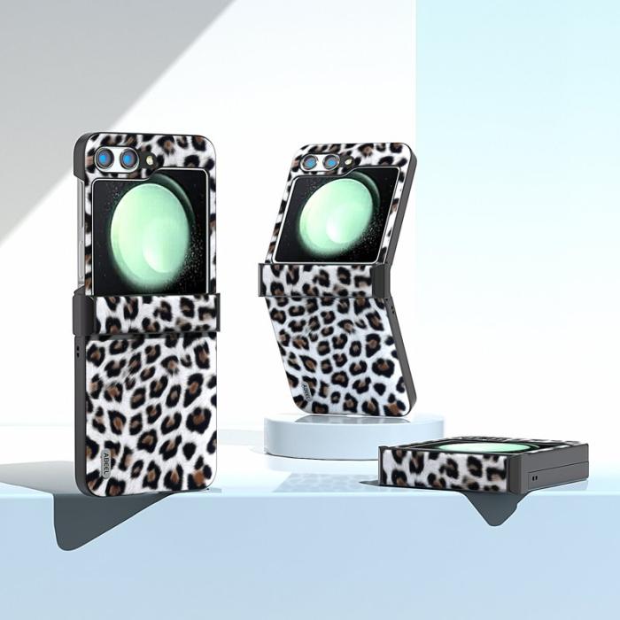 ABEEL - ABEEL Samsung Galaxy Z Flip5 Skal Anti-Shock Hinge Silver