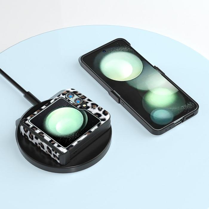 ABEEL - ABEEL Samsung Galaxy Z Flip5 Skal Anti-Shock Hinge Silver