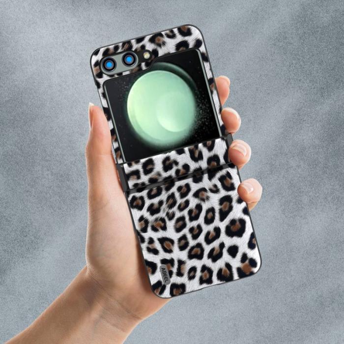 ABEEL - ABEEL Samsung Galaxy Z Flip5 Skal Anti-Shock Hinge Silver